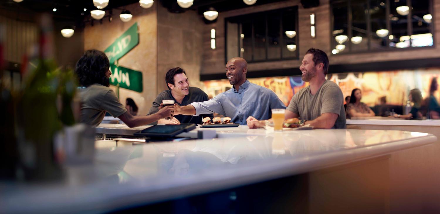 PT's Wings and Sports at The STRAT